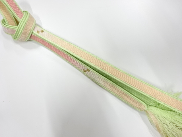 正絹　手組帯締め